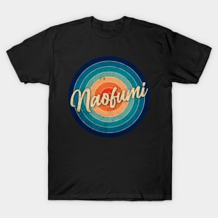 Personalized Name Naofumi Classic Styles Birthday Anime T-Shirt